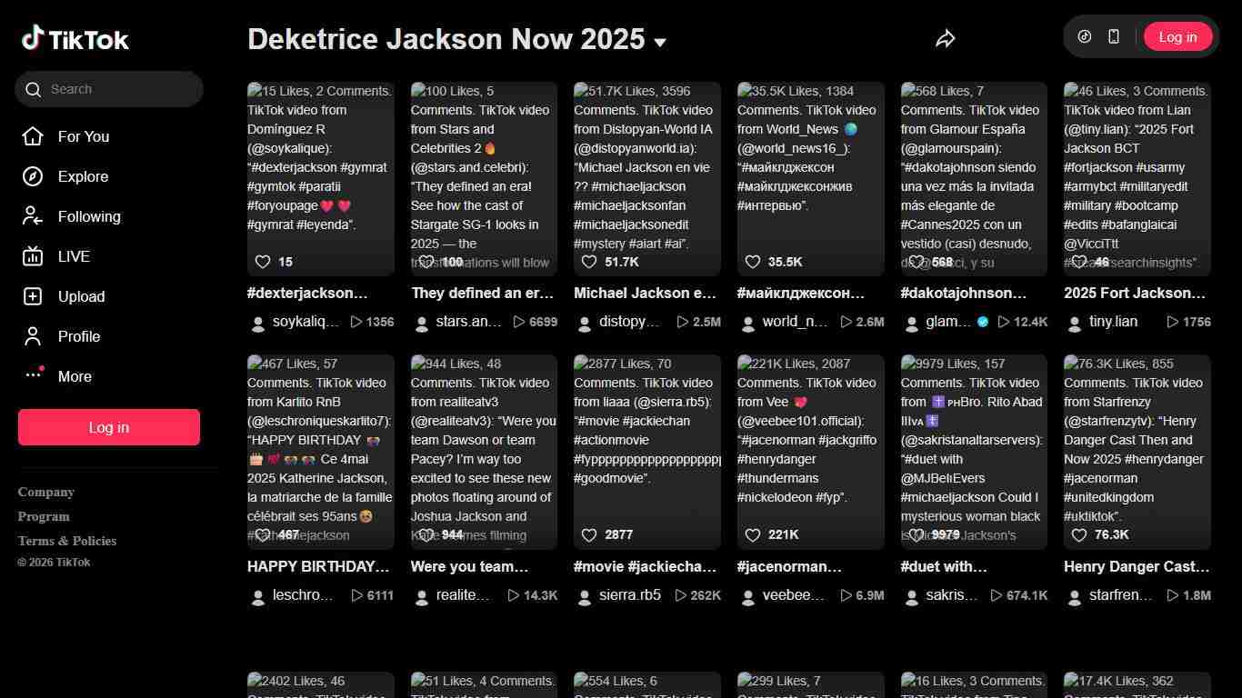 Deketrice Jackson Now 2025 TikTok