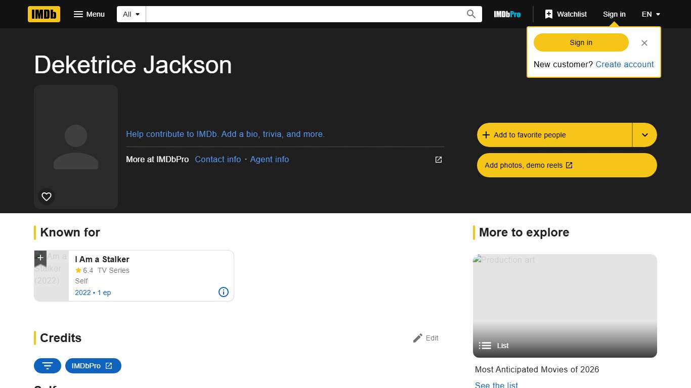 Deketrice Jackson - IMDb